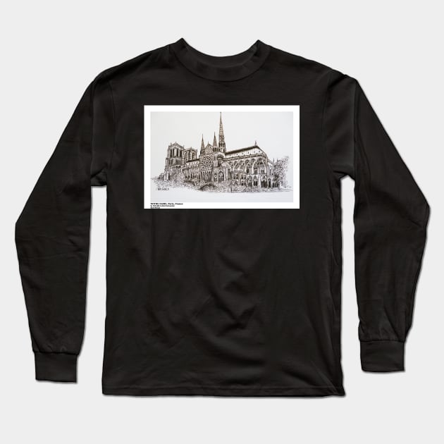 NOTRE DAME Long Sleeve T-Shirt by ROB51